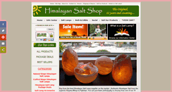 Desktop Screenshot of himalayansaltshop.com